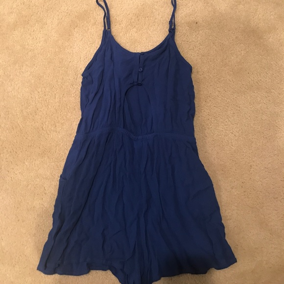 Royal blue romper - Picture 2 of 2
