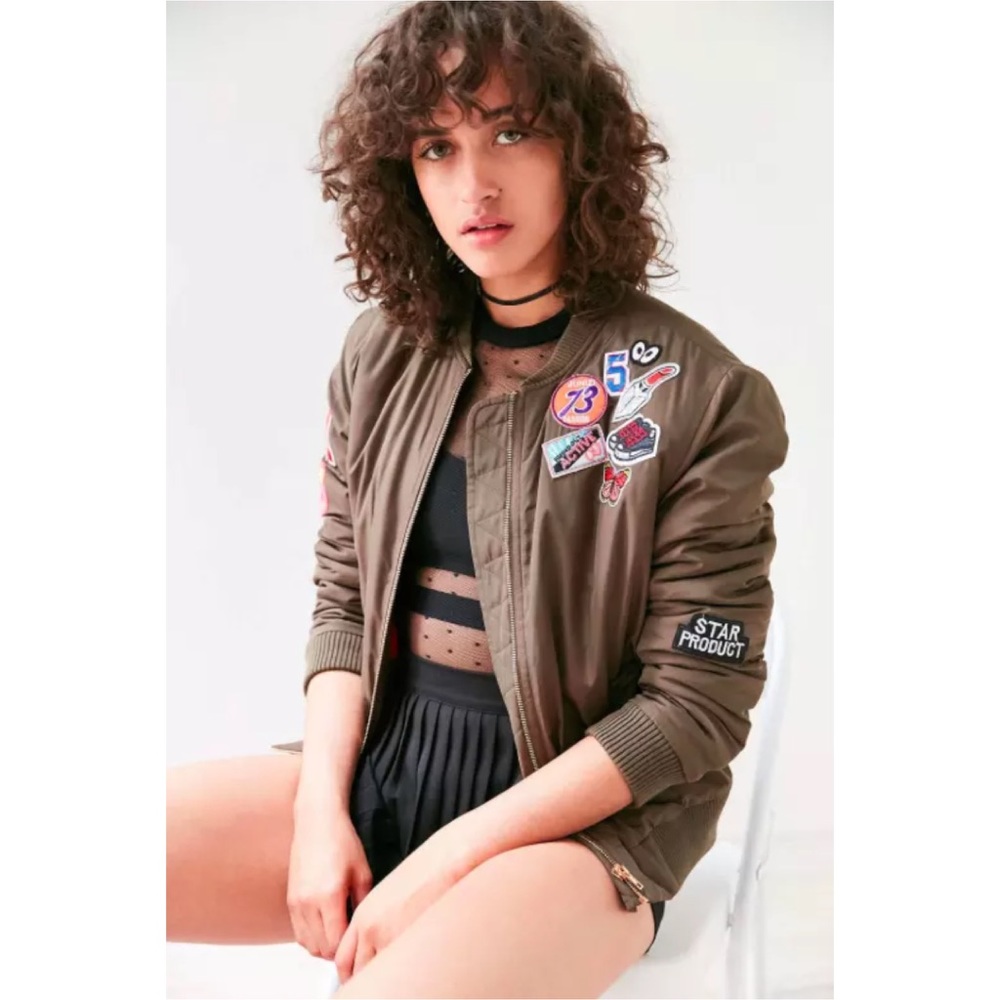 Urban Outfitters X Glamorous Brand Bomber Jacket