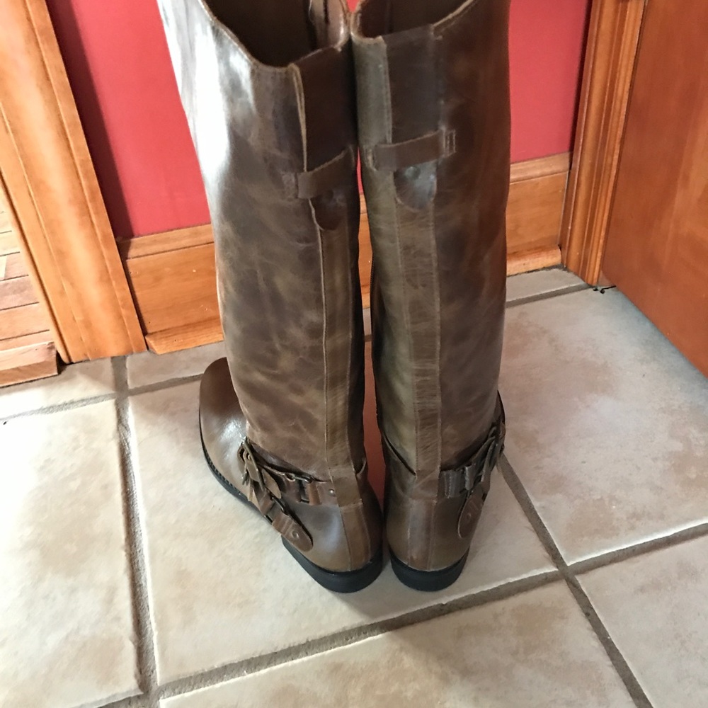 Tall Brown Boots - Picture 3 of 4