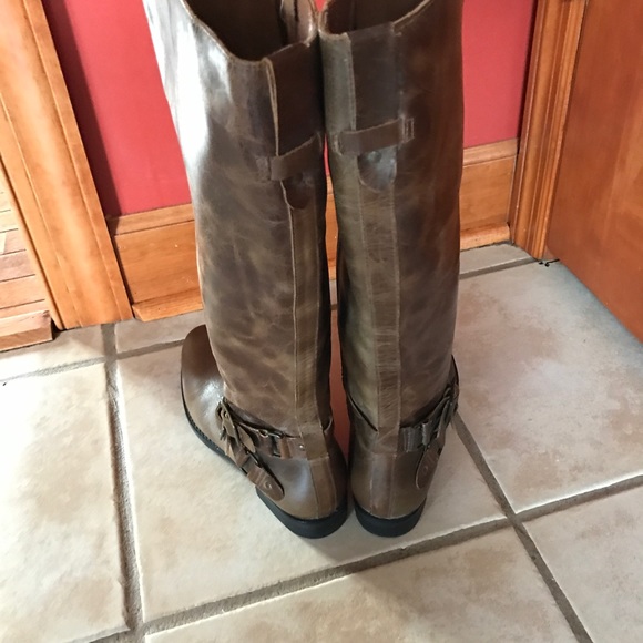 Tall Brown Boots - Picture 3 of 4