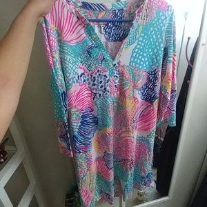 Lilly Pulitzer 3/4 sleeve dress
