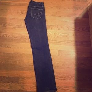 Black denim American eagle jeans