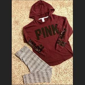 Victoria's Secret Sweat Shirt and Leggings
