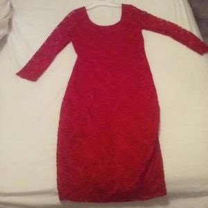 Red Party dress