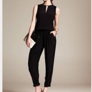 Black Keyhole Jumpsuit