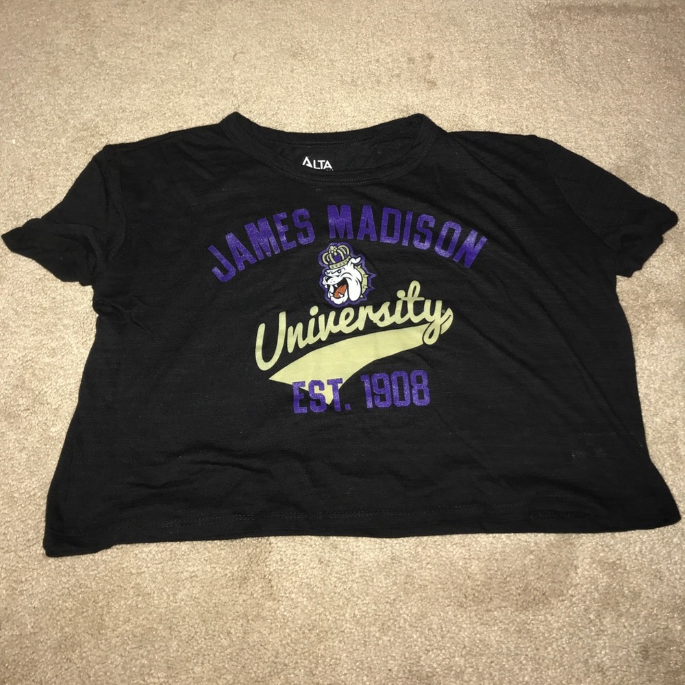 JMU james Madison Crop top