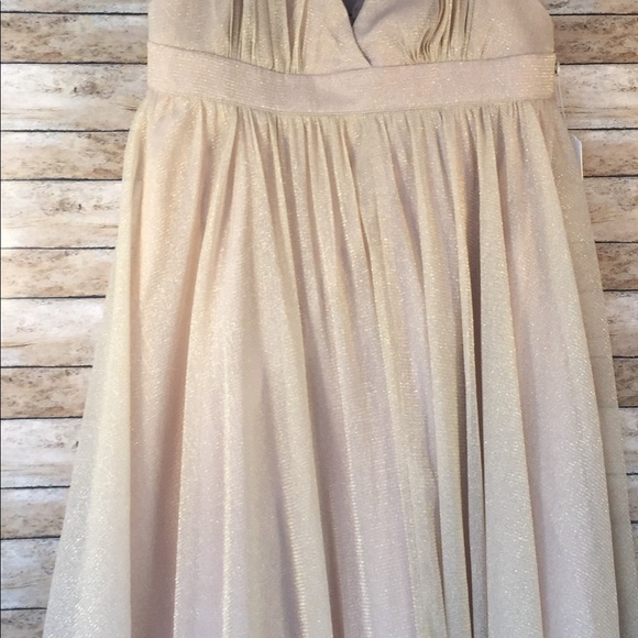 Golden shimmer dress - Picture 2 of 5