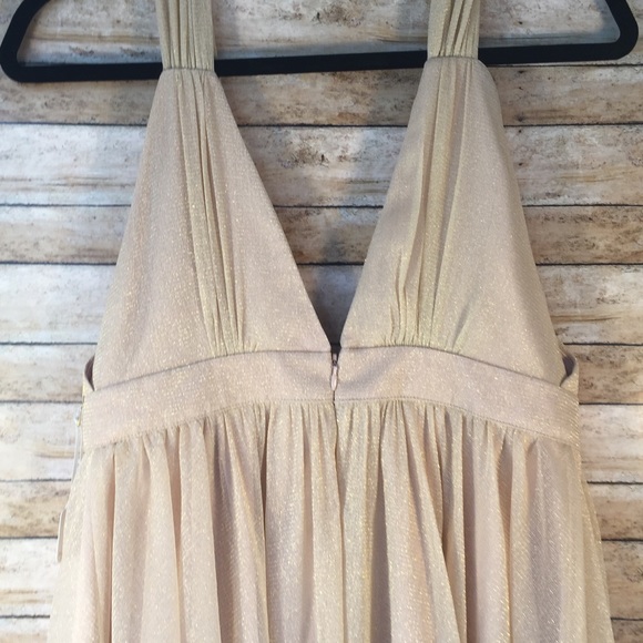 Golden shimmer dress - Picture 4 of 5