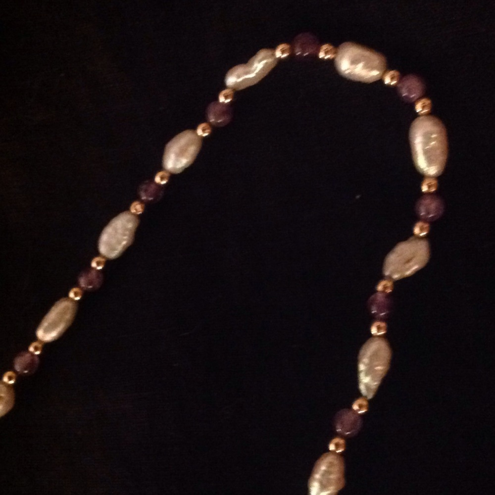 Freshwater pearl necklace