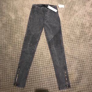 Beulah black/gray jegging