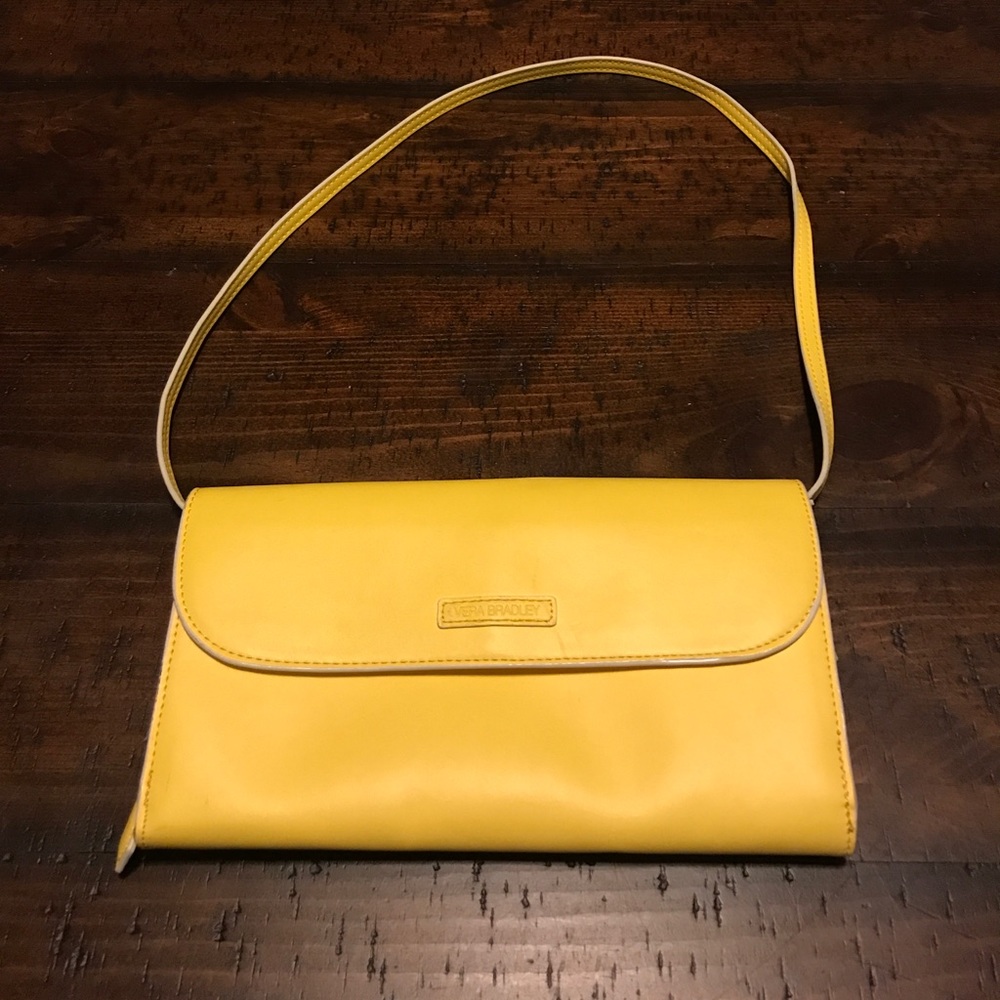 Vera Bradley yellow wallet purse