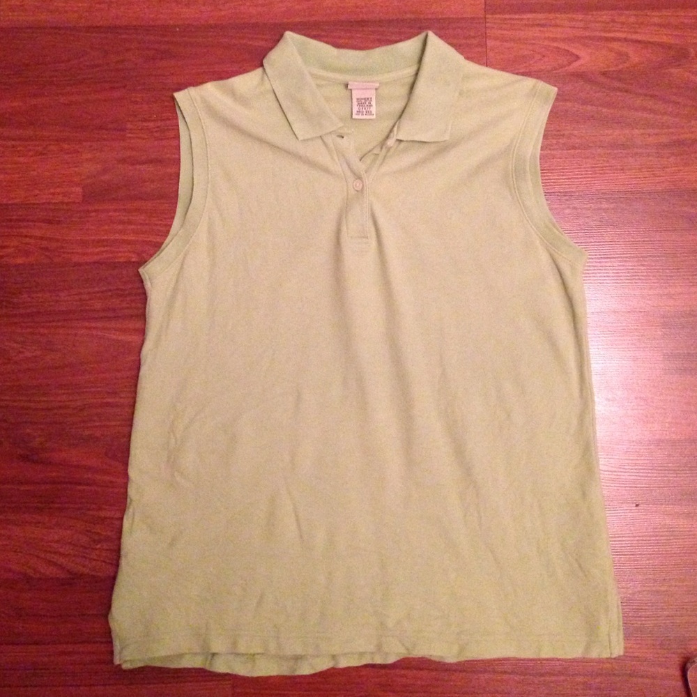 Sleeveless polo shirt by Lands End