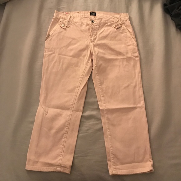 Light pink D&G capri's - Picture 2 of 8