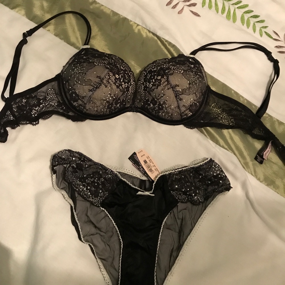 Brand new with tags VS bra and undies.
