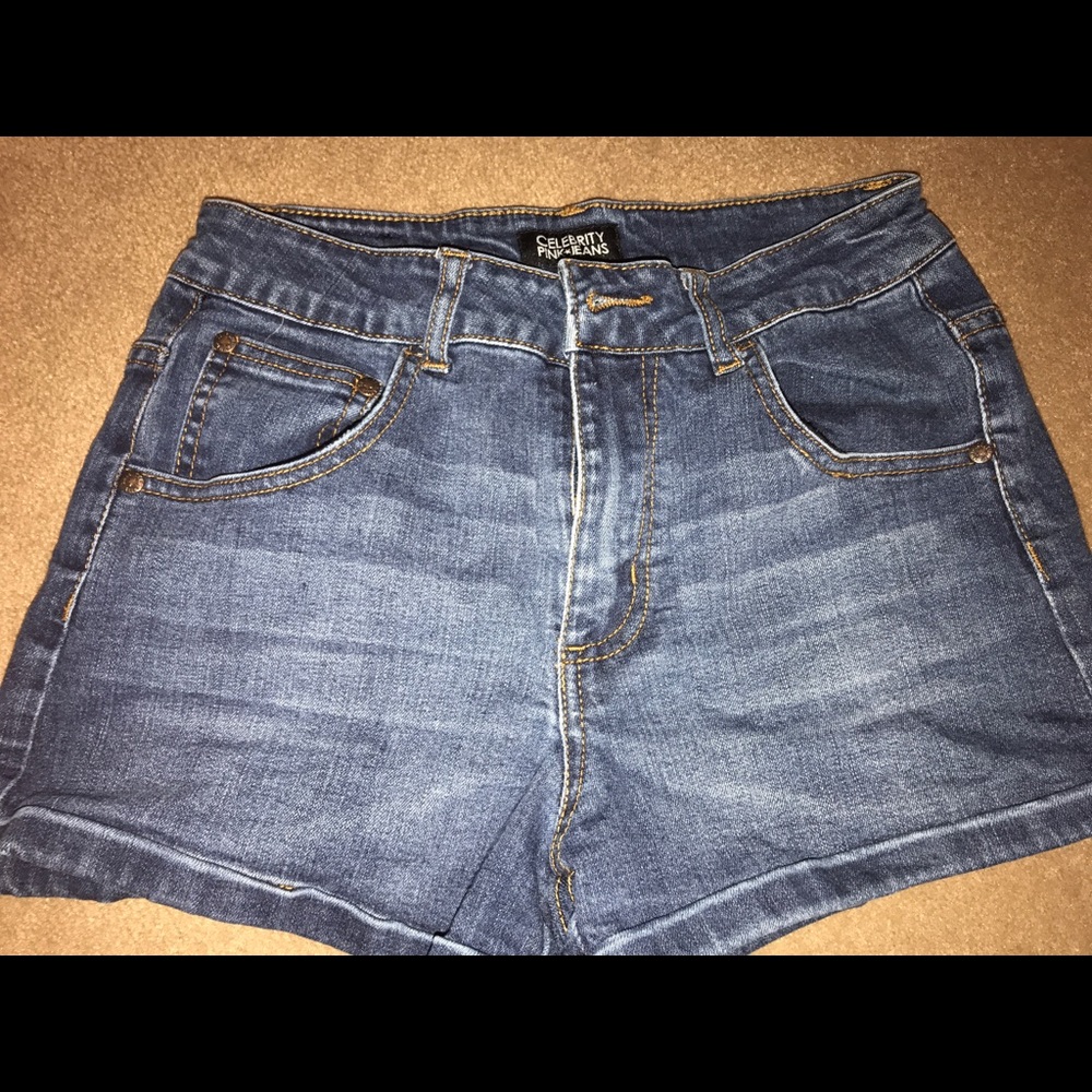 Blue jean shorts!