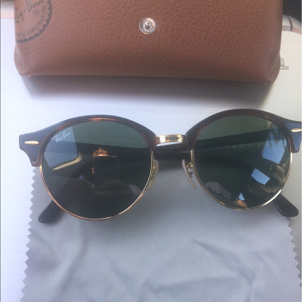 Ray-Ban Club Round Tortoise