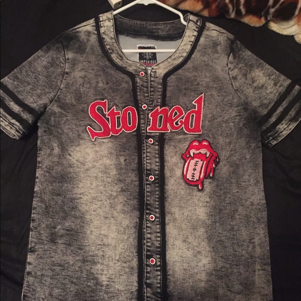 Baseball style jersey