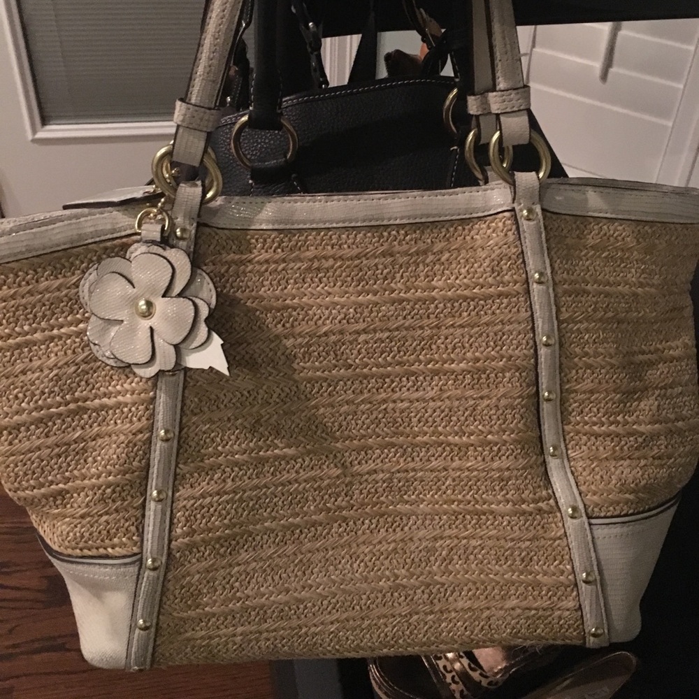 Off white Coach purse