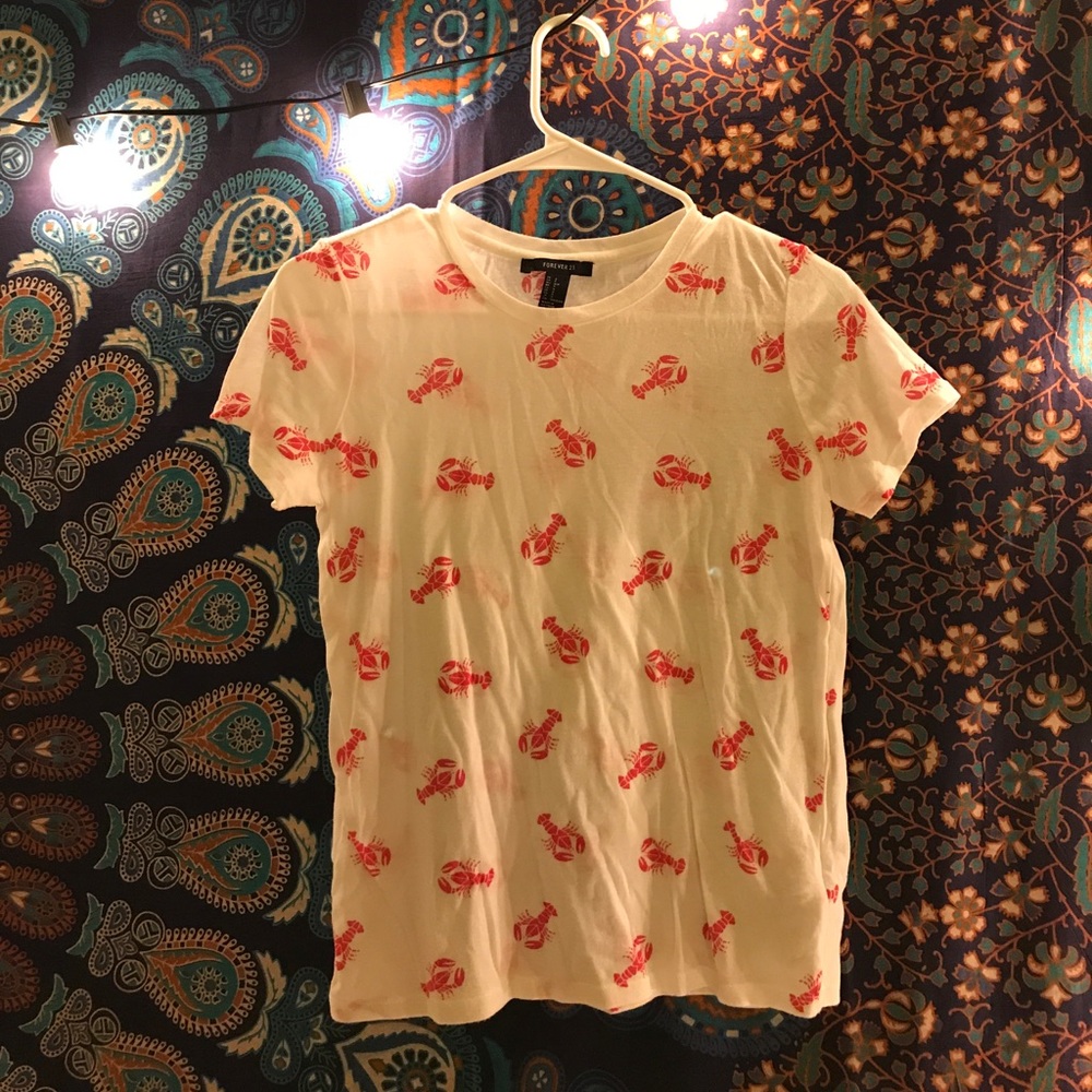 A knitted Lobster Shirt