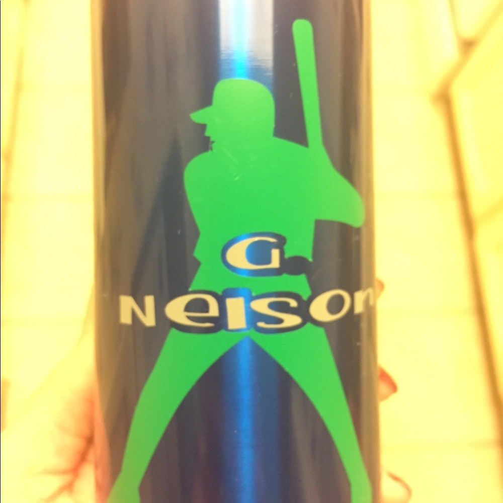 Vinyl baseball player