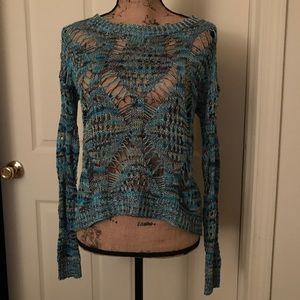 Loose knit  blue sweater