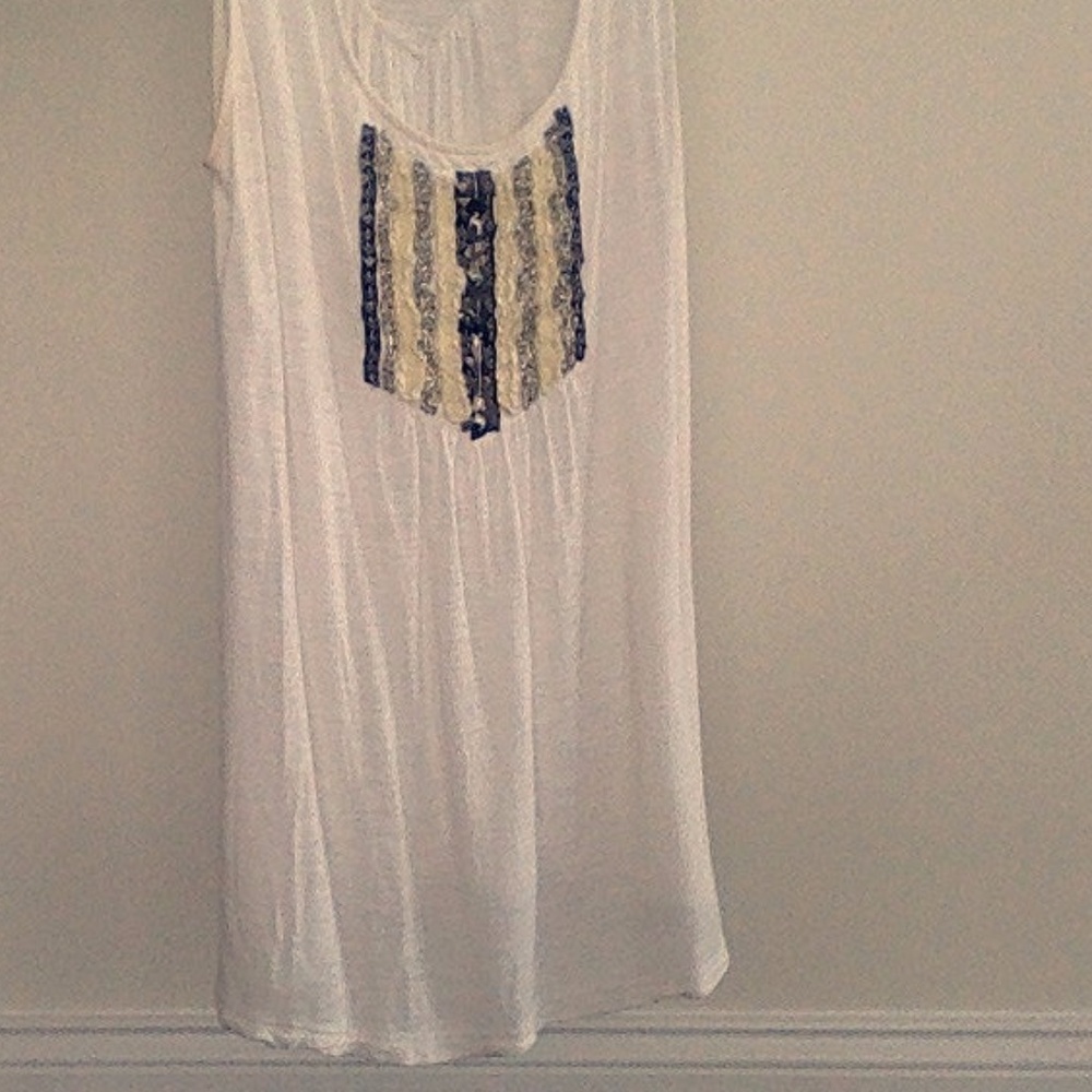 Urban Outfitters White Tank Top