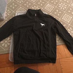 Half zip sweatshirt