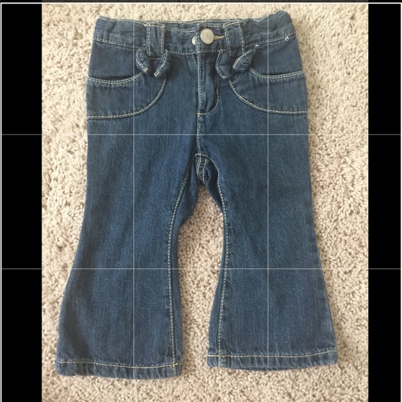 baby girl bootcut jeans