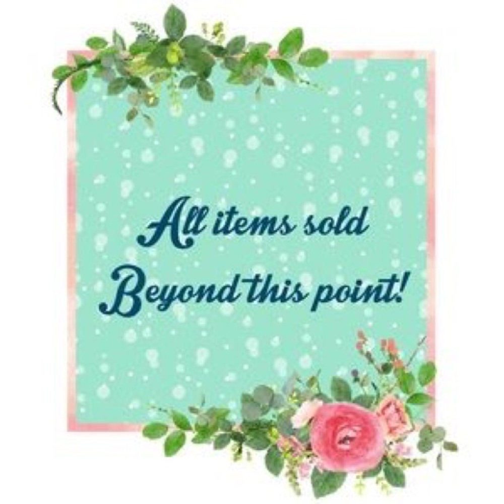 All items SOLD 🌺🍃