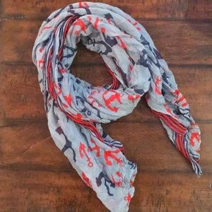 Nautical Anchor Scarf