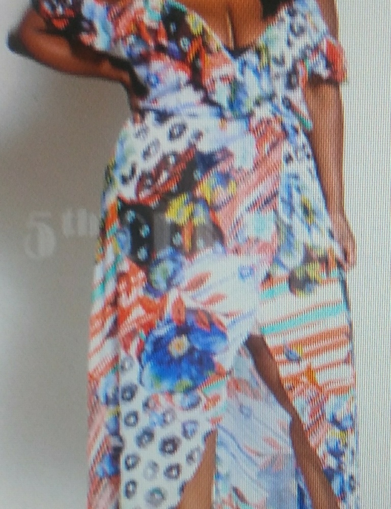 Maxi sheer dress