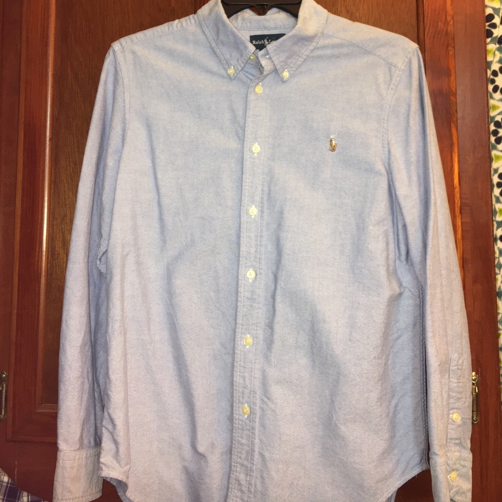 Ralph Lauren boys button down long sleeve shirt