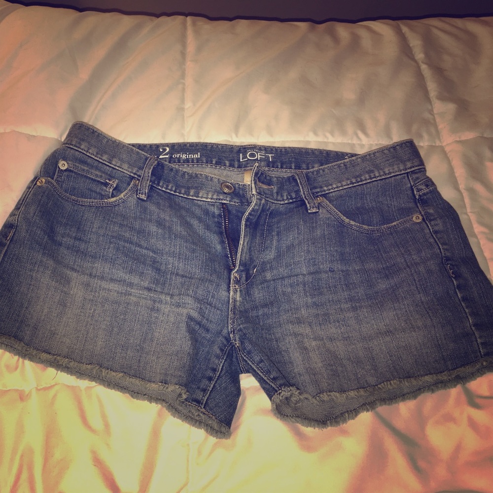 LOFT Jean shorts