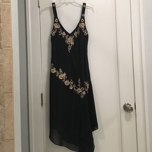 Gorgeous black flapper style dress 1920s