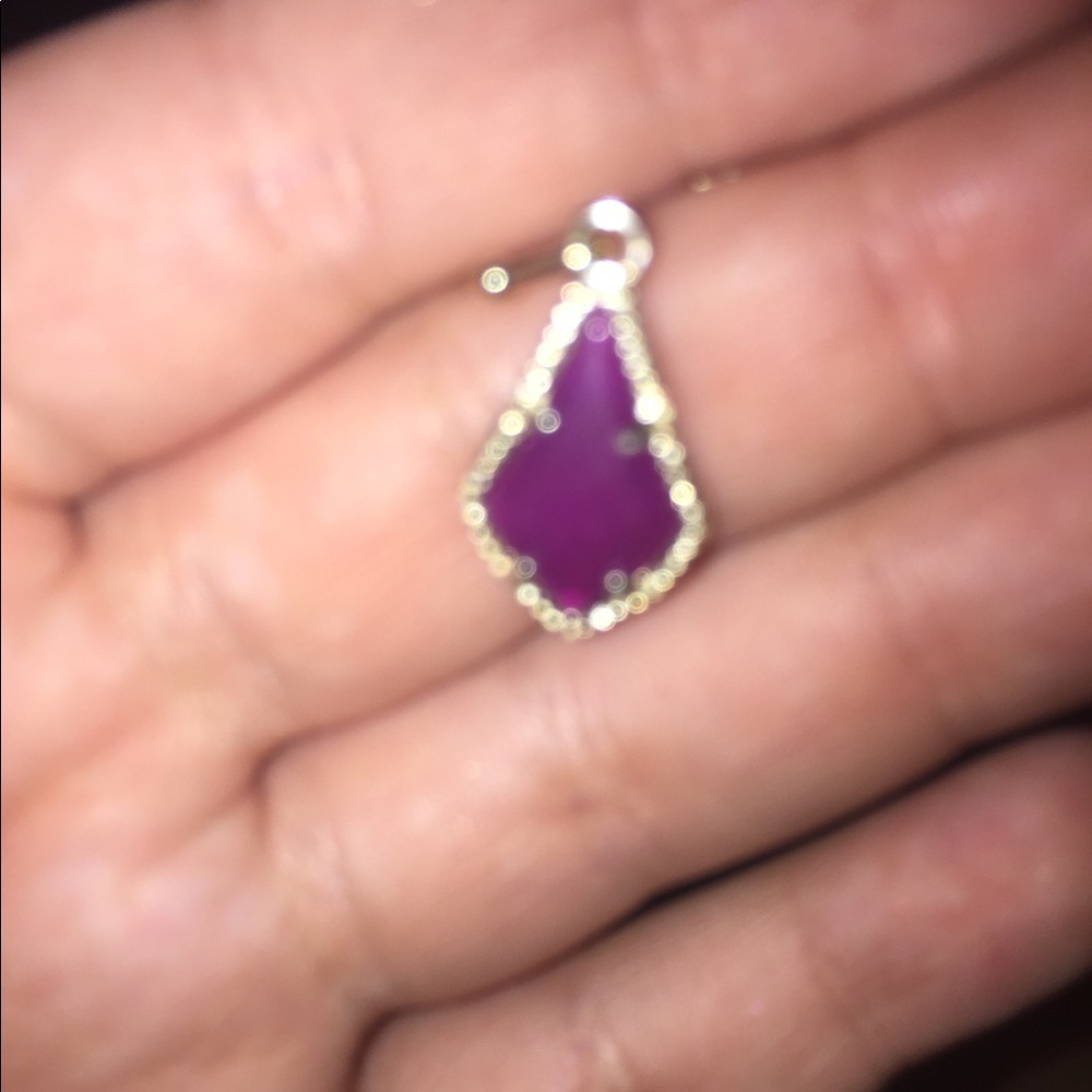 Kendra Scott Purple Earrings
