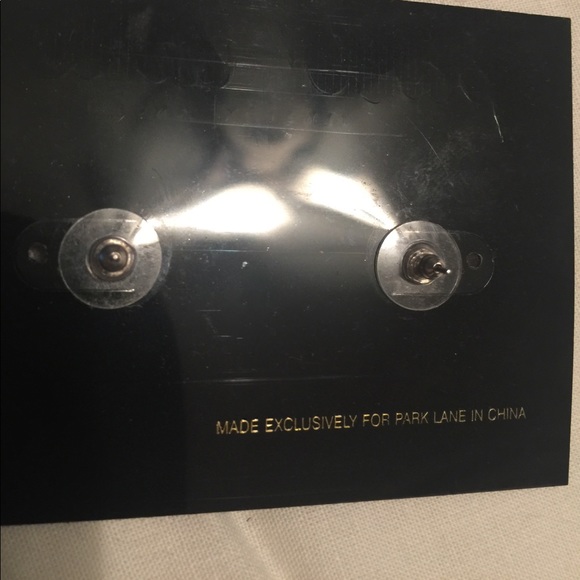 Crystal butterfly earrings, Park Lane, NWOT - Picture 2 of 2