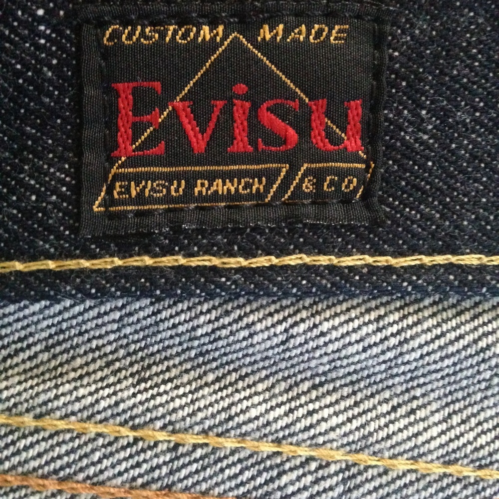 EVISU Custom Made Womens Jean (SZ 32) Made Italy - Picture 4 of 8