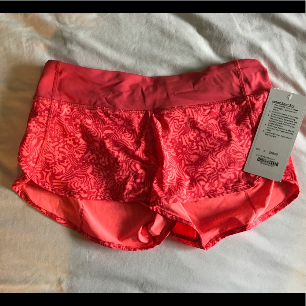 2017 SeaWheeze Lululemon Speed Short - Size 6