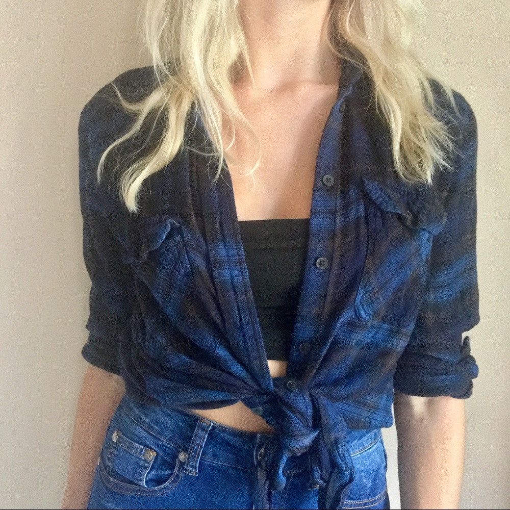 Urban Outfitters Plaid Button Up/Flannel