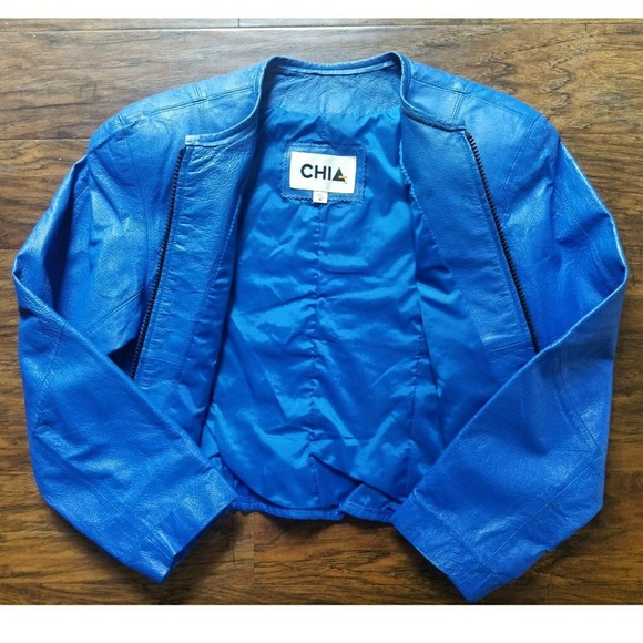 Vintage Jackets & Blazers - Vintage CHIA Leather Jacket Vintage Jackets & Blazers - Vintage CHIA Leather Jacket