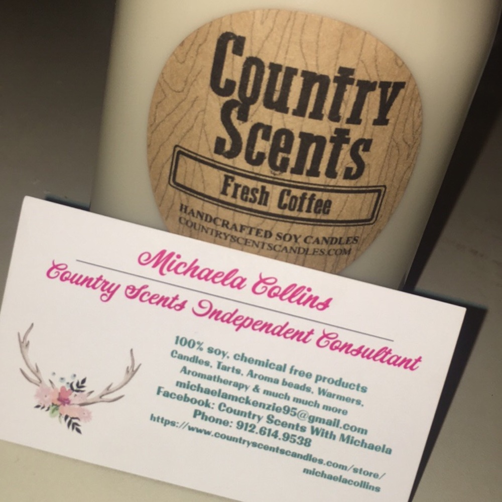 Country scent candles