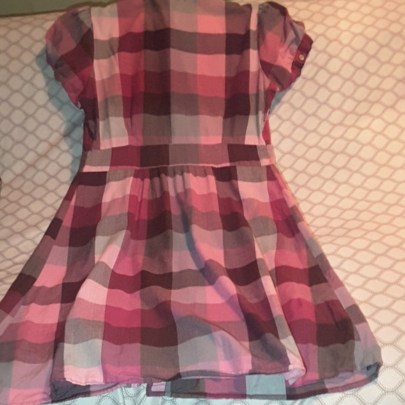 Fire Los Angeles plaid dress size large - Picture 3 of 4