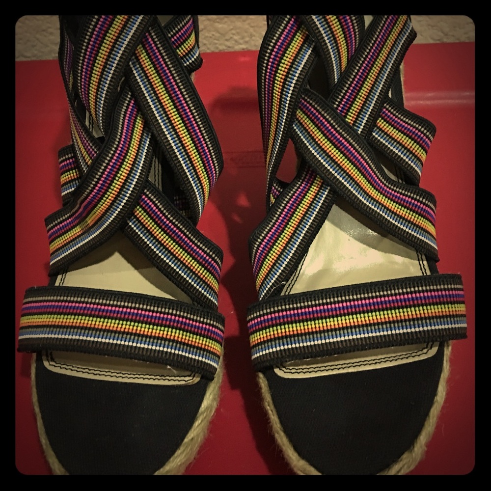 ALDO WEDGE SANDALS size 7