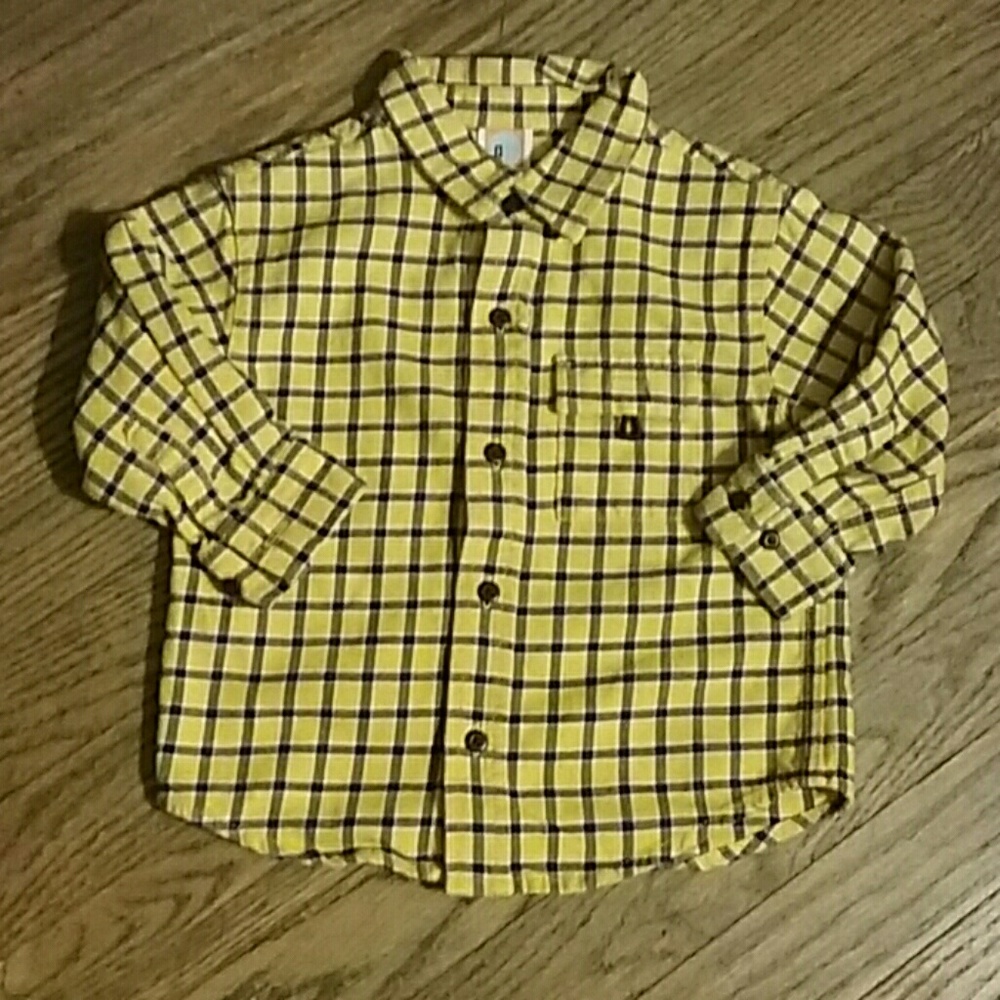 Gymboree flannel button down shirt
