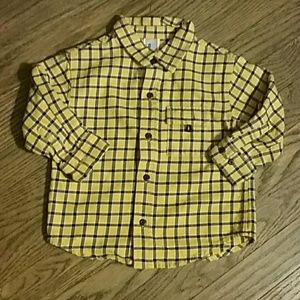 Gymboree flannel button down shirt