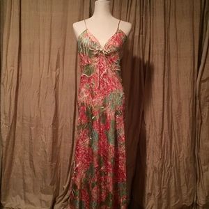 Tropical Maxi Dress