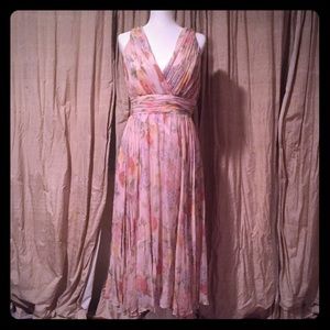 Pink Chiffon Dress
