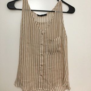 Forever 21 stripped blouse