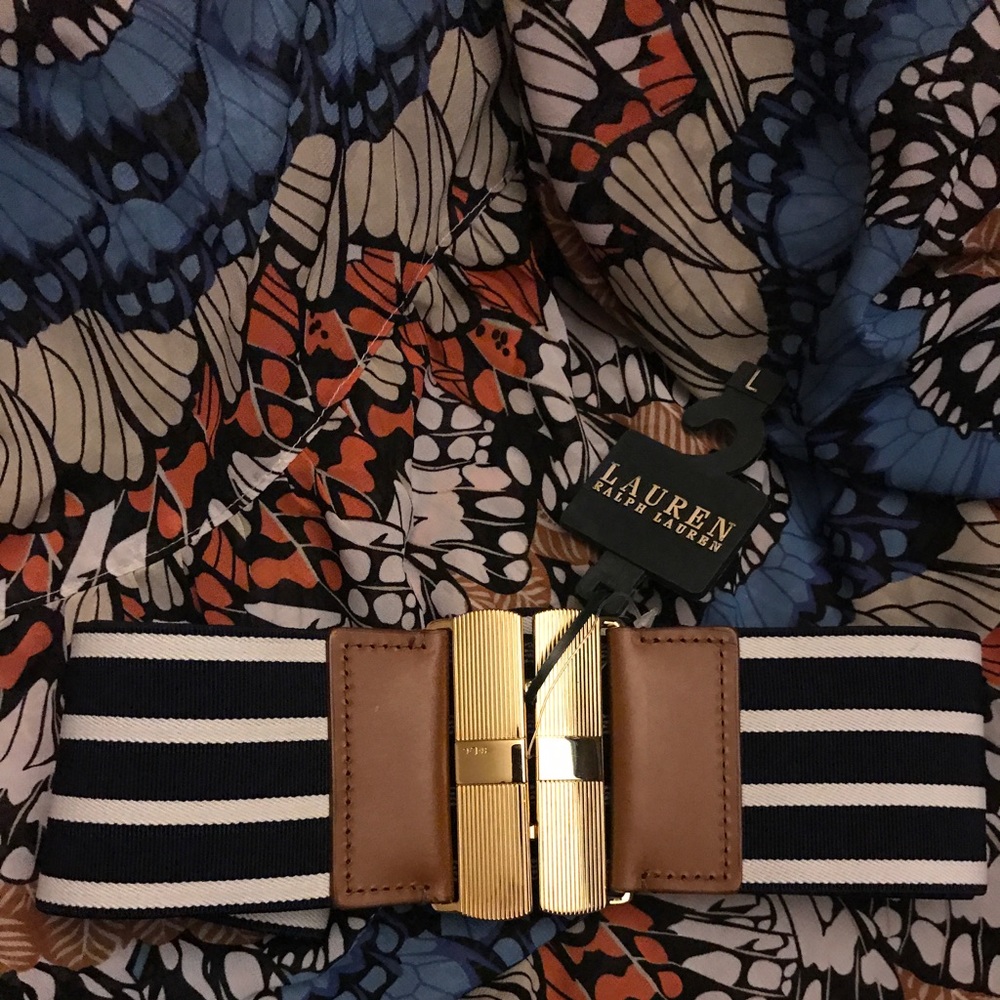Lauren by Ralph Lauren stretch belt
