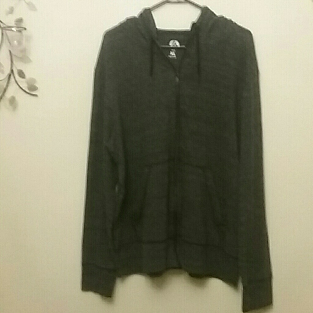 American Giant grey hoodie